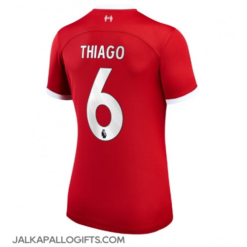 Liverpool Thiago Alcantara #6 Kotipaita Naiset 2023-24 Lyhythihainen